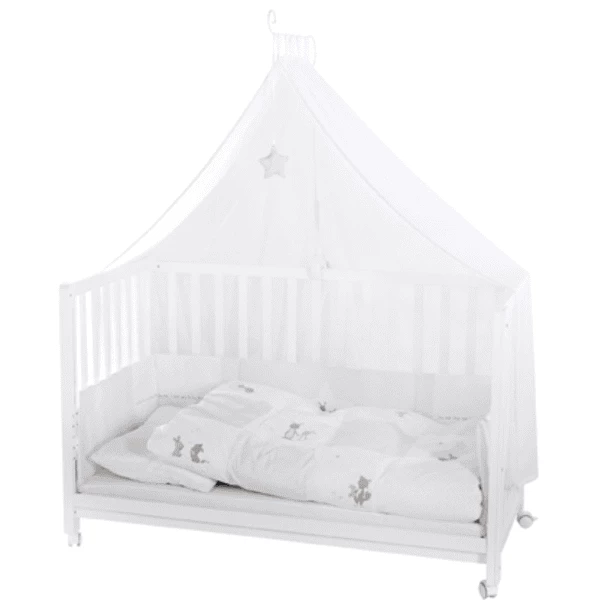 Roba Culla Room Bed Fox & Bunny, Bianco 3 Roba Culla Room Bed Fox & Bunny, Bianco