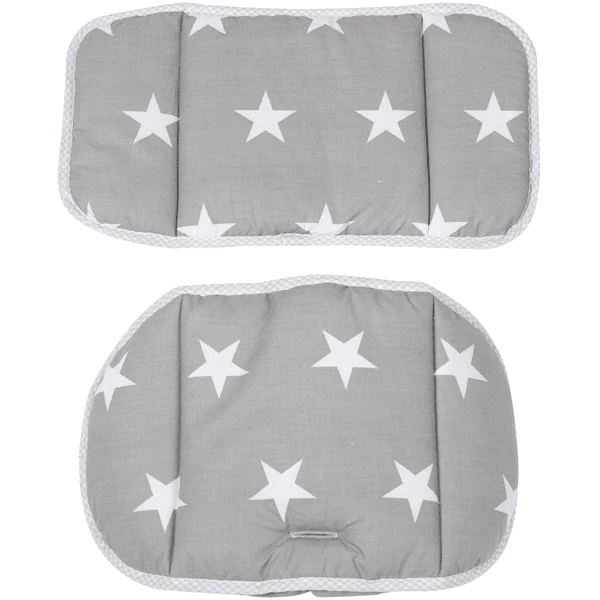 ROBA Cuscino Per Seggiolone 2 Pezzi Little Stars 3 ROBA Cuscino Per Seggiolone 2 Pezzi Little Stars