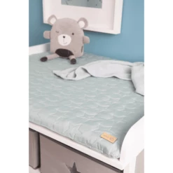 Roba Fasciatoio Morbido Style Frosty Green Stars 85x75 -Negozio online Pink Or Blue roba fasciatoio morbido style frosty green stars 85x75 a315559 2