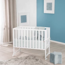 Roba Lettino Co-sleeping 3in1 Con Barriera Frosty Green Stars -Negozio online Pink Or Blue roba lettino co sleeping 3in1 con barriera frosty green stars a315565 3