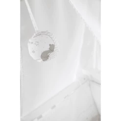 Roba Lettino Con Set Biancheria Bianco Fox & Bunny -Negozio online Pink Or Blue roba lettino con set biancheria bianco fox bunny a173618 1