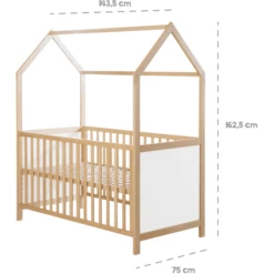 Roba Letto-casa 70 X 140 Cm Naturale -Negozio online Pink Or Blue roba letto casa 70 x 140 cm naturale a307701 1