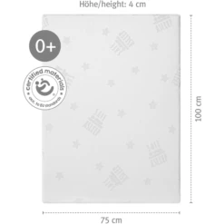 Roba Materasso Per Box Safe Asleep® 75 X 100 Cm -Negozio online Pink Or Blue roba materasso per box safe asleep 75 x 100 cm a292167 3