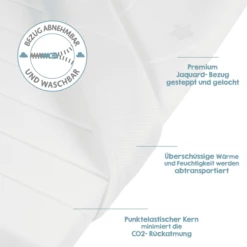 Roba Materasso Per Culla Safe Asleep AIR BALANCE PLUS 45x85 -Negozio online Pink Or Blue roba materasso per culla safe asleep air balance plus 45x85 a304735 3