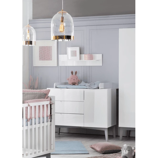 Roba Mobile Fasciatoio Retro 2 Ampio, Bianco 6 Roba Mobile Fasciatoio Retro 2 Ampio, Bianco - immagine 4