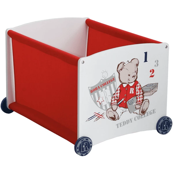 Roba Scatola Impilabile Rossa Teddy College 3 Roba Scatola Impilabile Rossa Teddy College