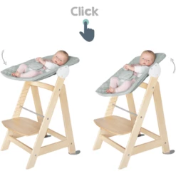 Roba Seggiolone Evolutivo 2 In 1 Born Up Color Legno, Incl. Sdraietta Style Frosty Green -Negozio online Pink Or Blue roba seggiolone evolutivo 2 in 1 born up color legno incl sdraietta style frosty green a410002 2