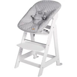 Roba Seggiolone Evolutivo Born Up Bianco Set 2 In 1 Con Sdraietta Style Grigio -Negozio online Pink Or Blue roba seggiolone evolutivo born up bianco set 2 in 1 con sdraietta style grigio a286784 2