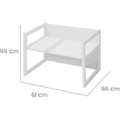 Roba Set 3in1 Tavolo E Sedia - Bianco 10 Roba Set 3in1 Tavolo E Sedia - Bianco -Negozio online Pink Or Blue roba set 3in1 tavolo e sedia bianco a382316 3