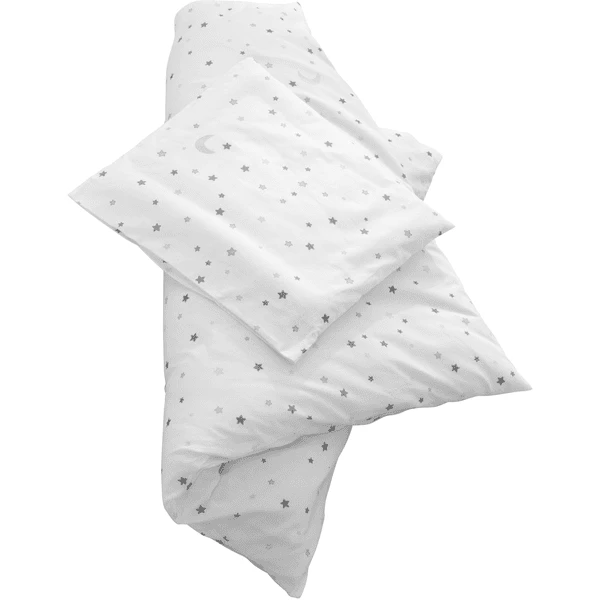 Roba Set Biancheria Per Culla 2 Pezzi Grigio 80 X 80 Cm 4 Roba Set Biancheria Per Culla 2 Pezzi Grigio 80 X 80 Cm - immagine 2