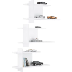 Roba Set Di 3 Mensole Da Parete Nordic Bianco -Negozio online Pink Or Blue roba set di 3 mensole da parete nordic bianco a317216 4