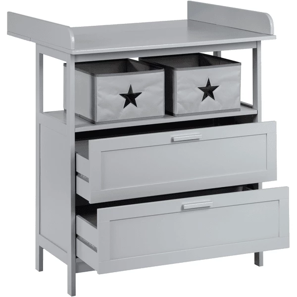 Roba Set Economico Hamburg, Taupe Con Cassetti 5 Roba Set Economico Hamburg, Taupe Con Cassetti - immagine 3