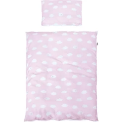 Roba Set Lettino 2 Pezzi, Nuvolette Rosa 100 X 135 Cm 8 Roba Set Lettino 2 Pezzi, Nuvolette Rosa 100 X 135 Cm -Negozio online Pink Or Blue roba set lettino 2 pezzi nuvolette rosa 100 x 135 cm a245343 2