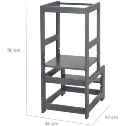 Roba Torre Di Apprendimento Montessoriana, Antracite -Negozio online Pink Or Blue roba torre di apprendimento montessoriana antracite a364236 2
