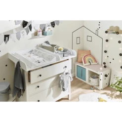 Rotho Babydesign Materassino A Cuneo Per Fasciatoio Happy Faces Bianco 50 X 70 Cm -Negozio online Pink Or Blue rotho babydesign materassino a cuneo per fasciatoio happy faces bianco 50 x 70 cm a290421 2