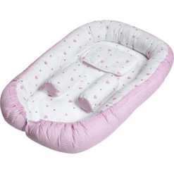 Schardt Babynest Cuoricini Rosa -Negozio online Pink Or Blue schardt babynest cuoricini rosa a245185 2
