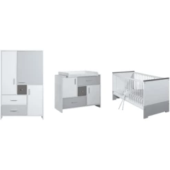 Schardt Cameretta Per Neonati Candy Grey 3 Porte -Negozio online Pink Or Blue schardt cameretta per neonati candy grey 3 porte a293406 1