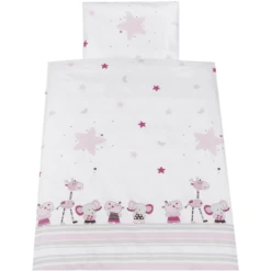 SCHARDT Copripiumino 2 Pezzi Banjo Pink -Negozio online Pink Or Blue schardt copripiumino 2 pezzi banjo pink a104763 2