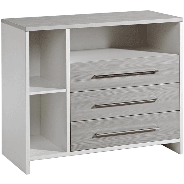 SCHARDT Set Cameretta Neonato Eco Silber Con Lettino, Fasciatoio E Armadio A 3 Ante 7 SCHARDT Set Cameretta Neonato Eco Silber Con Lettino, Fasciatoio E Armadio A 3 Ante - immagine 5