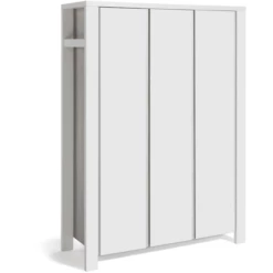 SCHARDT Set Cameretta Neonato Milano Con Lettino, Fasciatoio E Armadio A 3 Ante, Bianco 11 SCHARDT Set Cameretta Neonato Milano Con Lettino, Fasciatoio E Armadio A 3 Ante, Bianco -Negozio online Pink Or Blue schardt set cameretta neonato milano con lettino fasciatoio e armadio a 3 ante bianco a045786 4