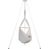 SCHMUSEWOLKE Amaca Per Neonati Dreamcatcher WarmGrey Con Telaio Tipi Bianco
