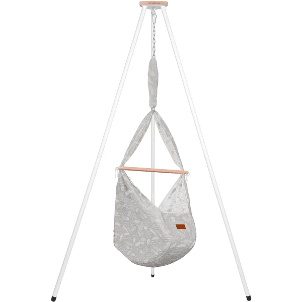 SCHMUSEWOLKE Amaca Per Neonati Dreamcatcher WarmGrey Con Telaio Tipi Bianco 3 SCHMUSEWOLKE Amaca Per Neonati Dreamcatcher WarmGrey Con Telaio Tipi Bianco