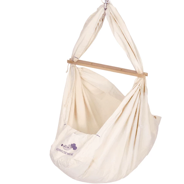 SCHMUSEWOLKE Baby Feather Cradle Organico Con Materasso In Fibra Sintetica Beige 3 SCHMUSEWOLKE Baby Feather Cradle Organico Con Materasso In Fibra Sintetica Beige