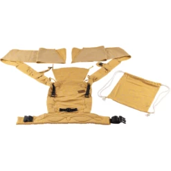 SCHMUSEWOLKE Marsupio Botanical Golden Lino 10 SCHMUSEWOLKE Marsupio Botanical Golden Lino -Negozio online Pink Or Blue schmusewolke marsupio botanical golden lino a371900 3