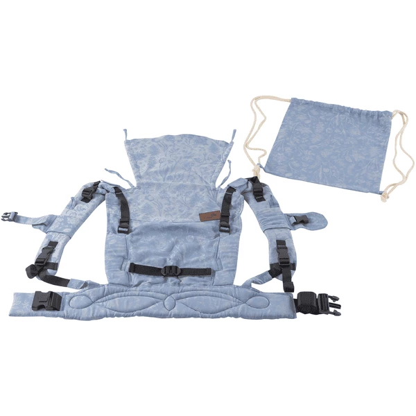 SCHMUSEWOLKE Marsupio Comfort Fleur Provence Lino 7 SCHMUSEWOLKE Marsupio Comfort Fleur Provence Lino - immagine 5