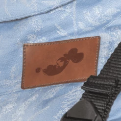 SCHMUSEWOLKE Marsupio Fleur Provence Lino -Negozio online Pink Or Blue schmusewolke marsupio fleur provence lino a371897 4