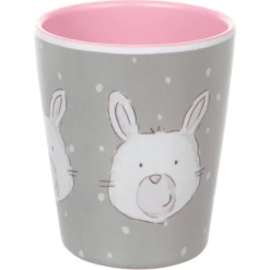 Sigikid ® Tazza In Melamina Coniglietto Grigio-rosa