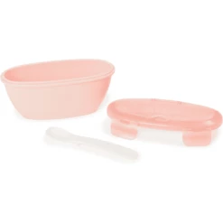 SkipHop Piatti Da Viaggio Easy Serve, Corallo -Negozio online Pink Or Blue skiphop piatti da viaggio easy serve corallo a352118 2