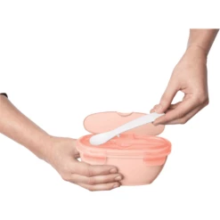 SkipHop Piatti Da Viaggio Easy Serve, Corallo -Negozio online Pink Or Blue skiphop piatti da viaggio easy serve corallo a352118 3