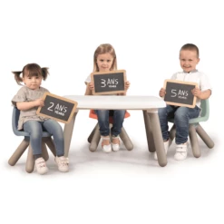 Smoby Tavolo Kid, Bianco 8 Smoby Tavolo Kid, Bianco -Negozio online Pink Or Blue smoby tavolo kid bianco a316653 1