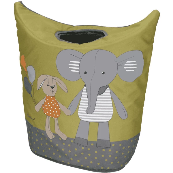 Sterntaler Cesta Portaoggetti Eddy + Happy, Verde Scuro 7 Sterntaler Cesta Portaoggetti Eddy + Happy, Verde Scuro - immagine 5