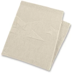 Sterntaler Copertina In Maglia Orsacchiotto Baylee Ecrù 100 X 75 Cm