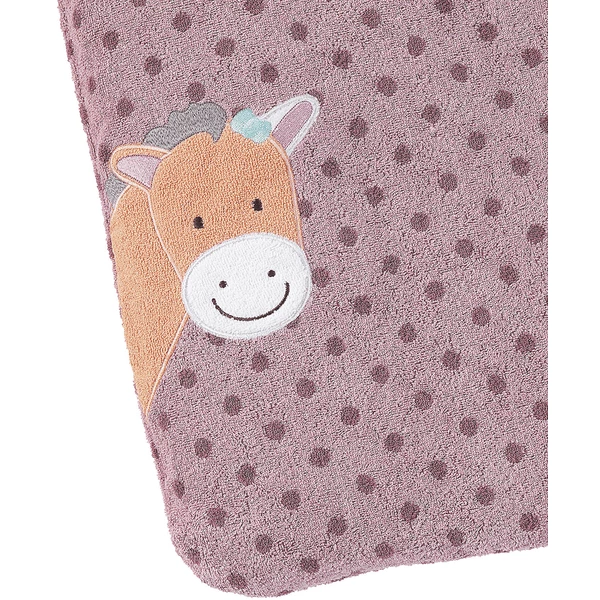 Sterntaler Copri Materassino Fasciatoio Pauline Viola Chiaro 5 Sterntaler Copri Materassino Fasciatoio Pauline Viola Chiaro - immagine 3