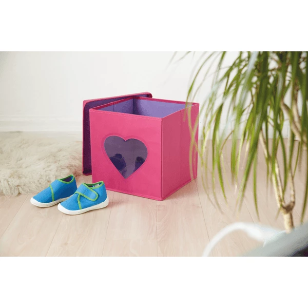 STORE !t Scatola Dei Giocattoli Con Finestra, Cuore 4 STORE !t Scatola Dei Giocattoli Con Finestra, Cuore - immagine 2