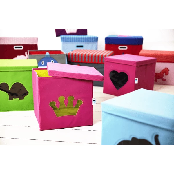 STORE !t Scatola Dei Giocattoli Con Finestra, Cuore 5 STORE !t Scatola Dei Giocattoli Con Finestra, Cuore - immagine 3