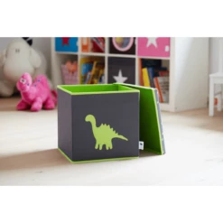 STORE !t Scatola Per Giocattoli Con Coperchio Con MDF, Dino -Negozio online Pink Or Blue store t scatola per giocattoli con coperchio con mdf dino a368453 2