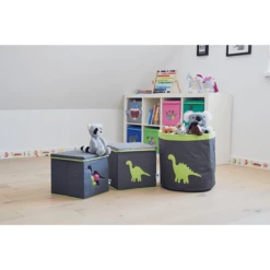 STORE !t Scatola Per Giocattoli Con Coperchio Con MDF, Dino -Negozio online Pink Or Blue store t scatola per giocattoli con coperchio con mdf dino a368453 3