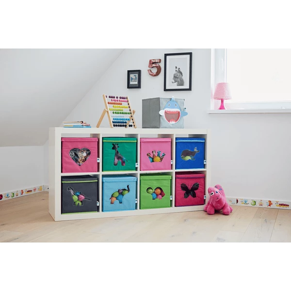 STORE !t Scatola Per Giocattoli Con Finestra, Farfalla 6 STORE !t Scatola Per Giocattoli Con Finestra, Farfalla - immagine 4