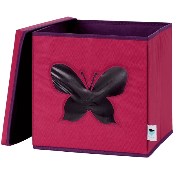 STORE !t Scatola Per Giocattoli Con Finestra, Farfalla 3 STORE !t Scatola Per Giocattoli Con Finestra, Farfalla