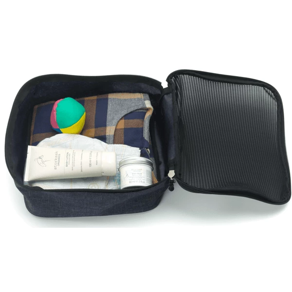Storksak Borsa Da Viaggio ECO Carry-On Navy Melange 6 Storksak Borsa Da Viaggio ECO Carry-On Navy Melange - immagine 4