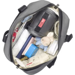 Storksak Borsa Fasciatoio Bailey Charcoal -Negozio online Pink Or Blue storksak borsa fasciatoio bailey charcoal a260423 4