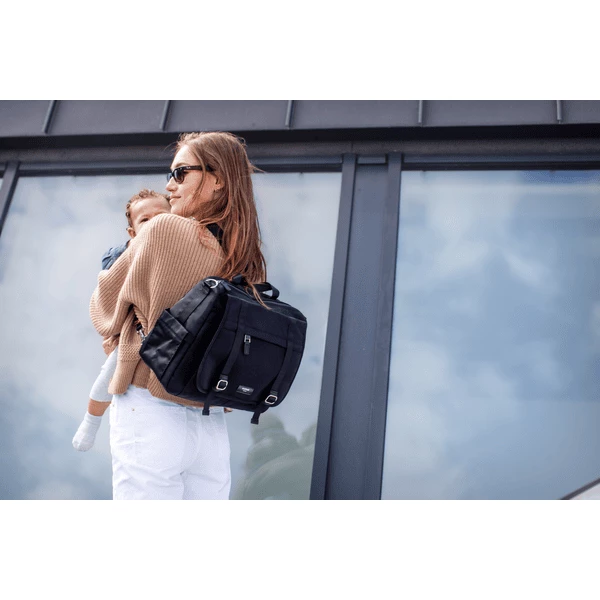 Storksak Borsa Fasciatoio Blake Eco Black 4 Storksak Borsa Fasciatoio Blake Eco Black - immagine 2