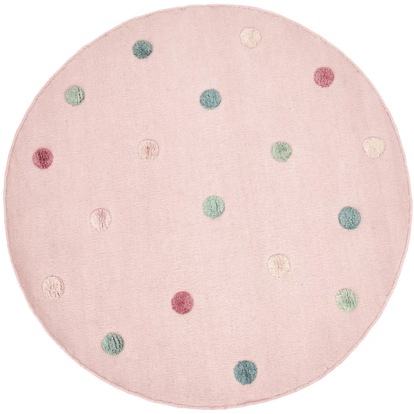 Tappeto Per Bambini LIVONE COLOR MOON Rosa/multi 130 Cm Rotondo 5 Tappeto Per Bambini LIVONE COLOR MOON Rosa/multi 130 Cm Rotondo - immagine 3