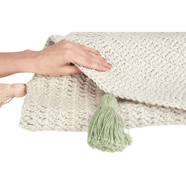 Tappeto Per Bambini LIVONE FRINGES Nature/multi 133 Cm Rotondo 4 Tappeto Per Bambini LIVONE FRINGES Nature/multi 133 Cm Rotondo - immagine 2