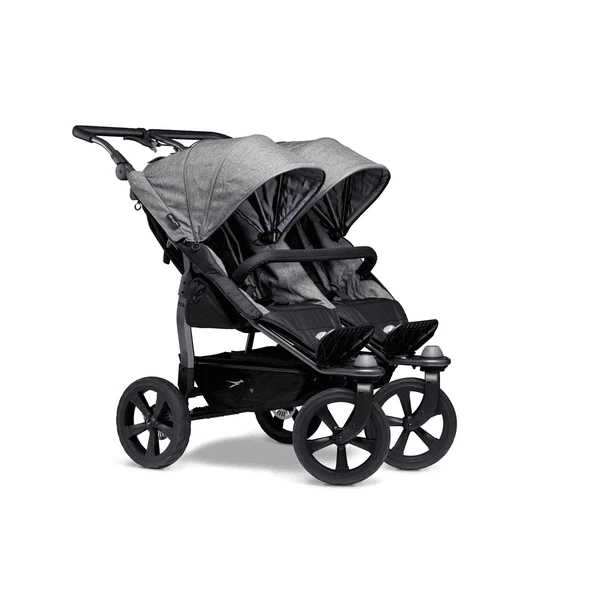 Tfk Passeggino Fratellare Duo Ecco Premium Grigio 4 Tfk Passeggino Fratellare Duo Ecco Premium Grigio - immagine 2