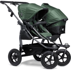 Tfk Passeggino Gemellare Duo Air Olive